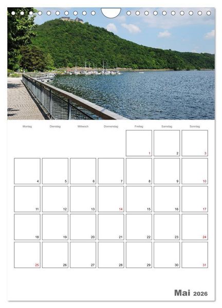 Produktbild: Hessens sch&ouml;nster See - Der Edersee (Wandkalender 2026 DIN A4 hoch), CALVENDO Monatskalender