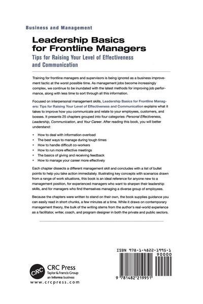 Produktbild: Leadership Basics for Frontline Managers