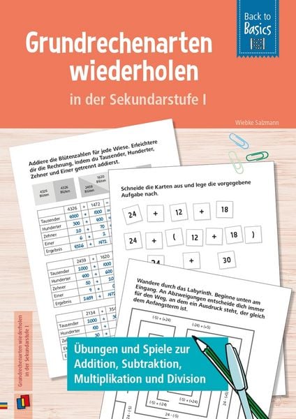 Produktbild: Grundrechenarten wiederholen in der Sekundarstufe I