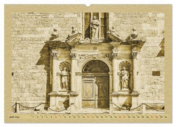 Produktbild: Riga &ndash; Ein Kalender im Zeitungsstil (hochwertiger Premium Wandkalender 2026 DIN A2 quer), Kunstdruck in Hochglanz