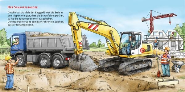 Produktbild: H&ouml;r mal (Soundbuch): Auf der Baustelle