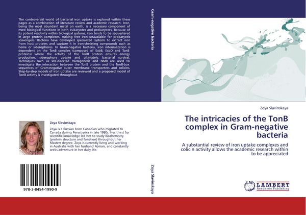 Produktbild: The intricacies of the TonB complex in Gram-negative bacteria