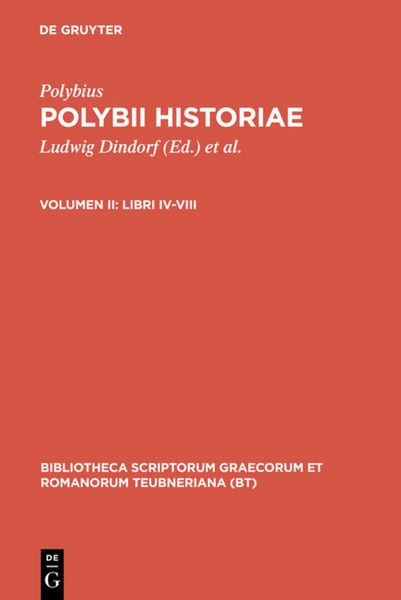 Produktbild: Polybius: Historiae / Libri IV-VIII