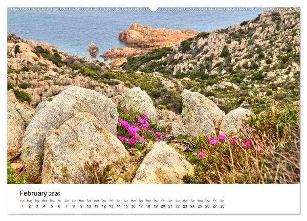Produktbild: Bays of Sardinia (High Quality Premium Wall Calendar 2026 DIN A2 landscape),CALVENDO 12 Month Wall Calendar