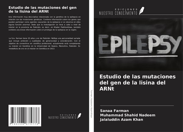 Produktbild: Estudio de las mutaciones del gen de la lisina del ARNt