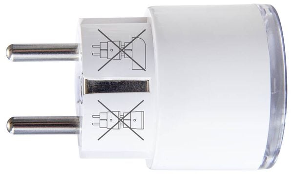 Produktbild: Shelly Plug S Gen3 White Steckdose Bluetooth, Wi-Fi