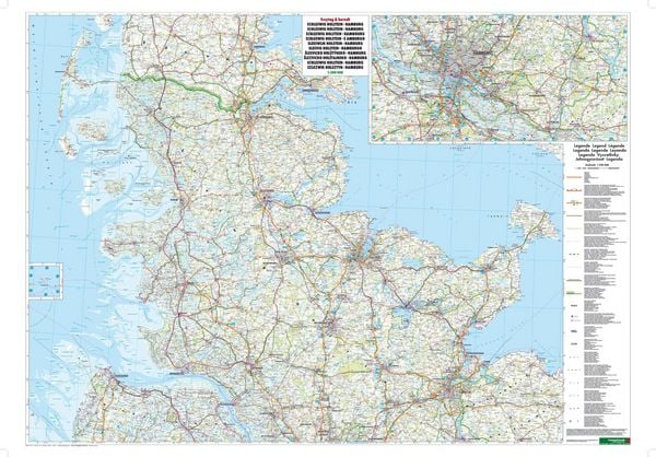 Produktbild: Deutschland 12 Schleswig-Holstein, Hamburg 1 : 200 000