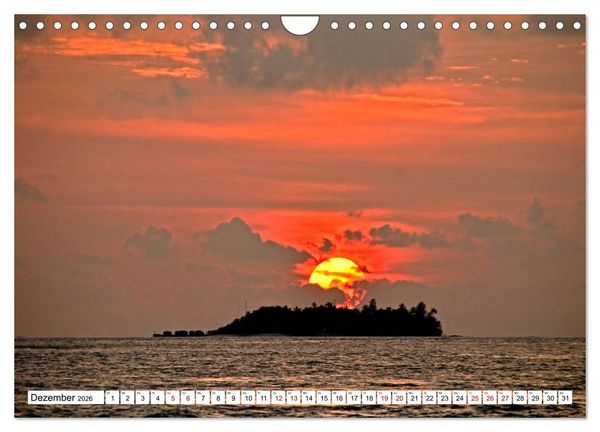 Produktbild: Rarotonga - Trauminsel im S&uuml;dpazifik. (Wandkalender 2026 DIN A4 quer), CALVENDO Monatskalender