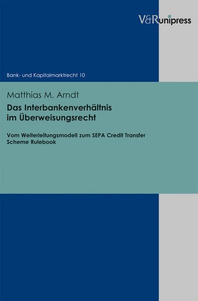 Produktbild: Das Interbankenverh&auml;ltnis im &Uuml;berweisungsrecht