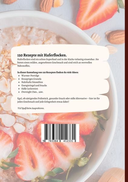 Produktbild: Haferflocken Rezepte- 120 Rezepte.
