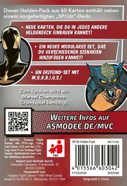 Produktbild: Marvel Champions LCG: SP//dr