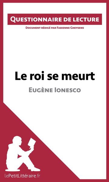 Produktbild: Le roi se meurt d'Eug&egrave;ne Ionesco