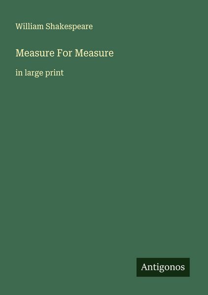 Produktbild: Measure For Measure
