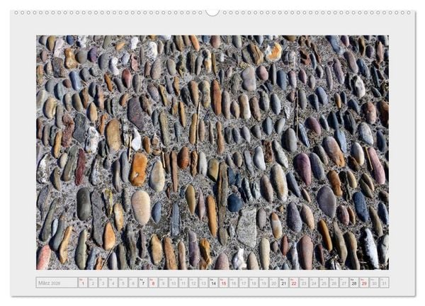 Produktbild: Die Kunst der Steine / 2026 (hochwertiger Premium Wandkalender 2026 DIN A2 quer), Kunstdruck in Hochglanz