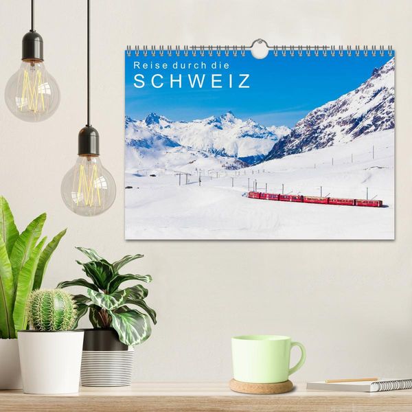 Produktbild: Reise durch die SCHWEIZ (Wandkalender 2026 DIN A4 quer), CALVENDO Monatskalender