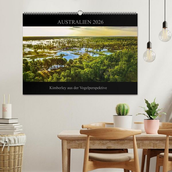 Produktbild: Australien 2026 Kimberley aus der Vogelperspektive (Wandkalender 2026 DIN A2 quer), CALVENDO Monatskalender