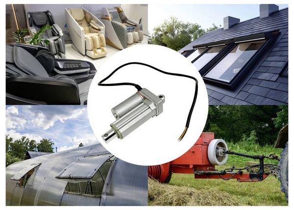 Produktbild: TRU COMPONENTS Elektrozylinder TC12-50-500P TC-13492764 Hubl&auml;nge 50 mm Schubkraft 500 N 12 V/DC 1 St.