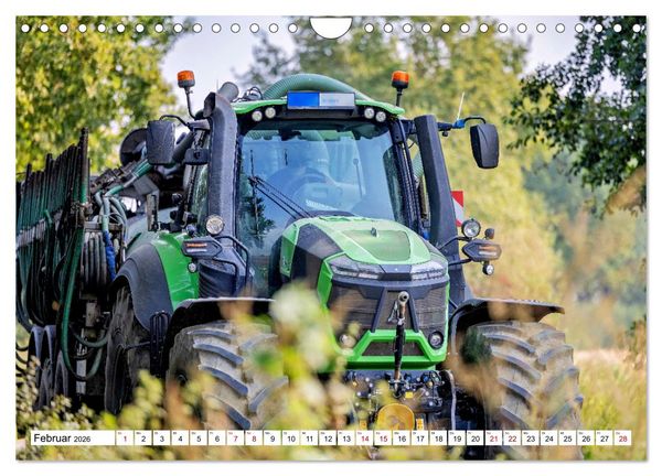 Produktbild: Landwirtschaft im Norden (Wandkalender 2026 DIN A4 quer), CALVENDO Monatskalender