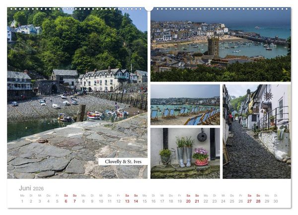 Produktbild: Erlesene Ansichten Britanniens (Wandkalender 2026 DIN A2 quer), CALVENDO Monatskalender