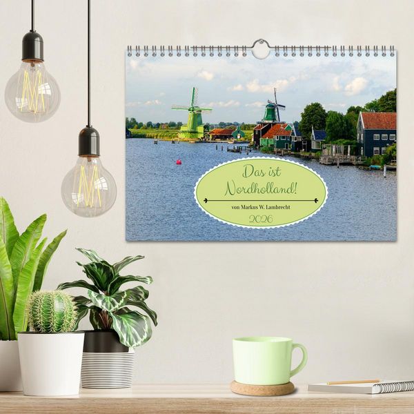 Produktbild: Das ist Nordholland! Querformat (Wandkalender 2026 DIN A4 quer), CALVENDO Monatskalender