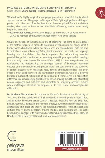 Produktbild: Joyce, Multilingualism, and the Ethics of Reading