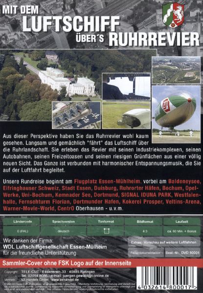 Produktbild: Mit dem Luftschiff &uuml;ber's Ruhrrevier