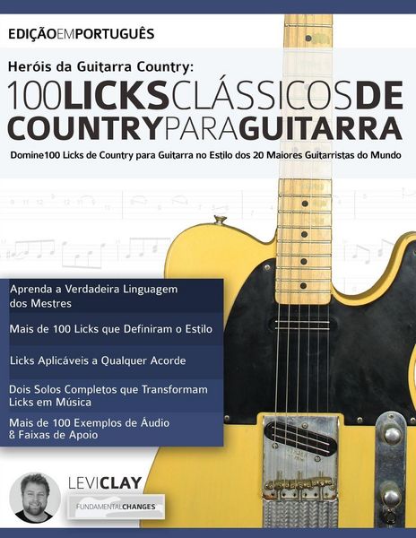 Produktbild: Hero&iquest;is da Guitarra Country - 100 Licks Cla&iquest;ssicos de Country Para Guitarra