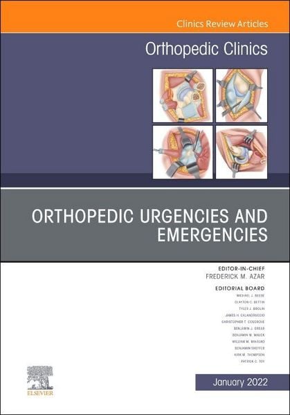 Produktbild: Orthopedic Urgencies and Emergencies, an Issue of Orthopedic Clinics