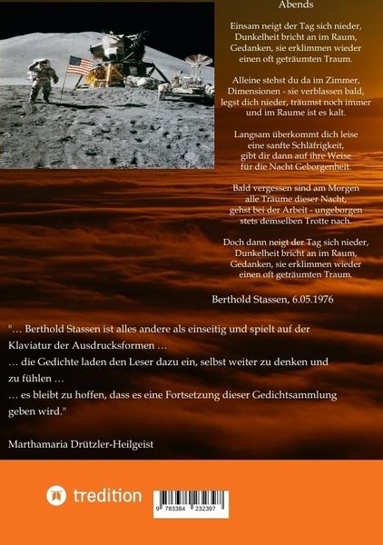 Produktbild: Ein gro&szlig;er kleiner Schritt - Gedichte, Gedanken, Essays