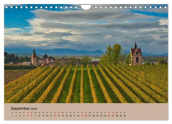 Produktbild: Kaiserstuhlblicke (Wandkalender 2026 DIN A4 quer), CALVENDO Monatskalender