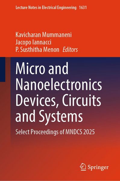 Produktbild: Micro and Nanoelectronics Devices, Circuits and Systems