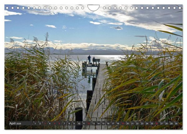 Produktbild: Starnberger See - Auf den Spuren von Ludwig II. und Sisi (Wandkalender 2026 DIN A4 quer), CALVENDO Monatskalender