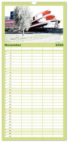 Produktbild: Familienplaner 2026 - Potsdam Kalender mit 5 Spalten (Wandkalender, 21 x 45 cm) CALVENDO