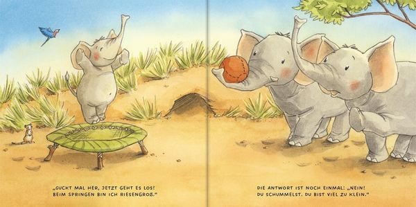 Produktbild: Kleiner Elefant ganz grooo&szlig;