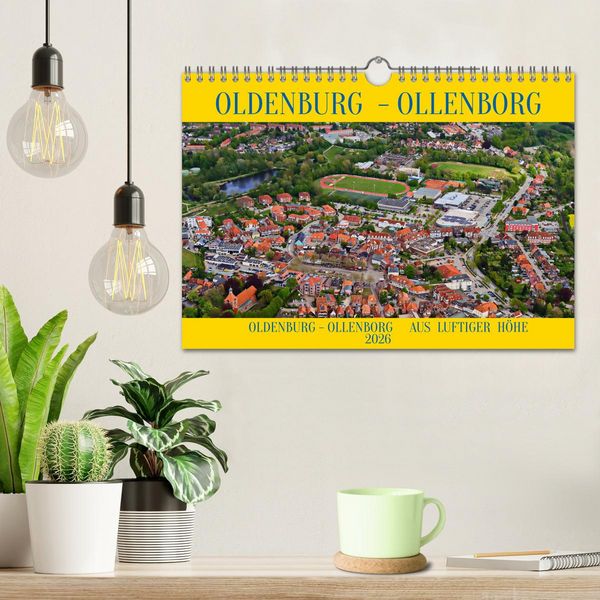 Produktbild: OLDENBURG OLLENBORG (Wandkalender 2026 DIN A4 quer), CALVENDO Monatskalender