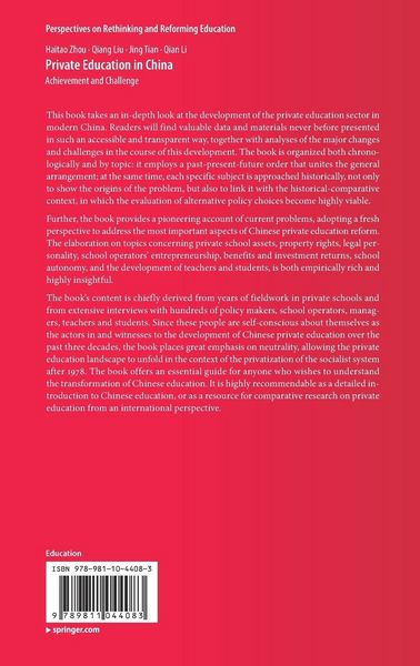 Produktbild: Private Education in China
