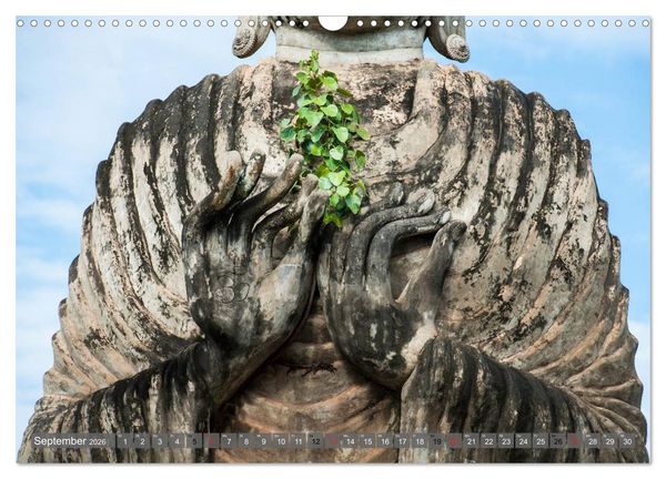 Produktbild: Buddha - Momente der inneren Einkehr (Wandkalender 2026 DIN A3 quer), CALVENDO Monatskalender