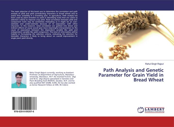 Produktbild: Path Analysis and Genetic Parameter for Grain Yield in Bread Wheat