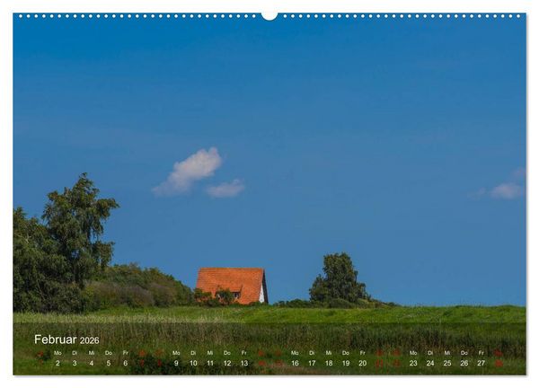 Produktbild: Insel Hiddensee - Wildromantisch unber&uuml;hrt (Wandkalender 2026 DIN A2 quer), CALVENDO Monatskalender