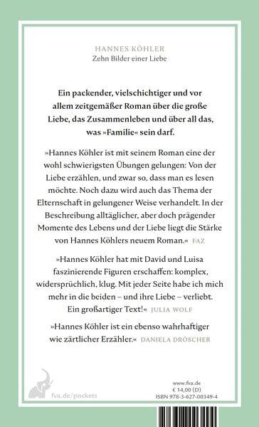 Produktbild: Zehn Bilder einer Liebe