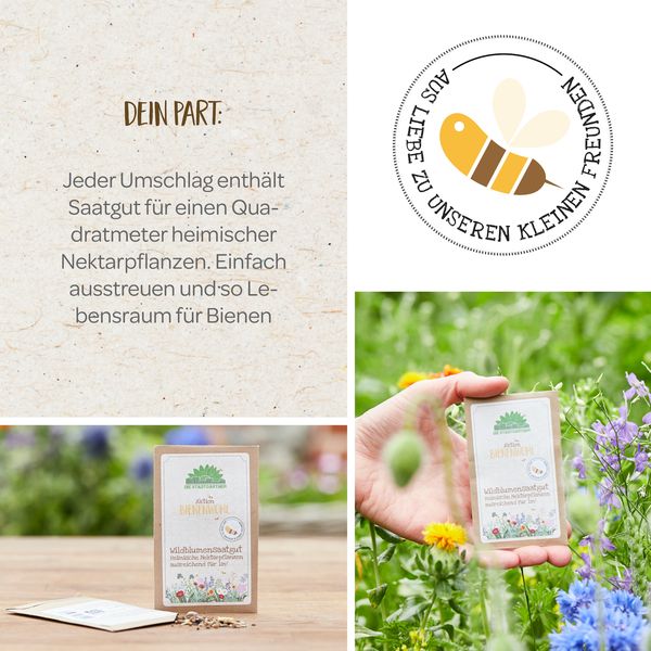 Produktbild: Bienenwohl Saatgutt&uuml;tchen