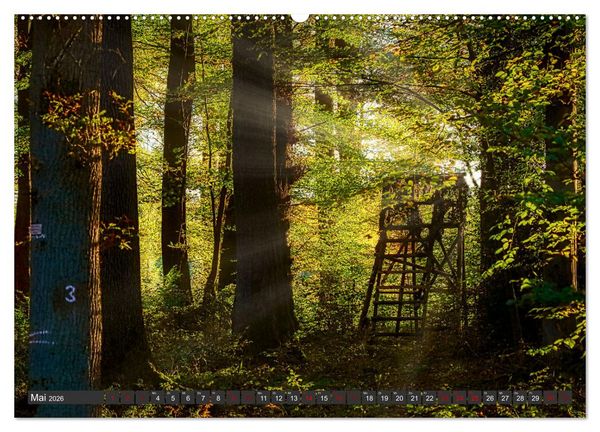Produktbild: Landschaften unserer Heimat (hochwertiger Premium Wandkalender 2026 DIN A2 quer), Kunstdruck in Hochglanz