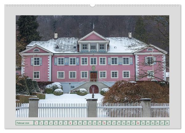Produktbild: Schl&ouml;sser in Baden-W&uuml;rttemberg (hochwertiger Premium Wandkalender 2026 DIN A2 quer), Kunstdruck in Hochglanz