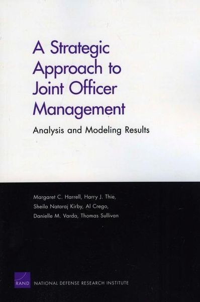 Produktbild: A Strategic Approach to Joint Officer Managment