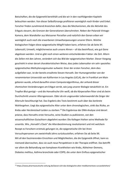 Produktbild: Verj&uuml;nge deine Gene!