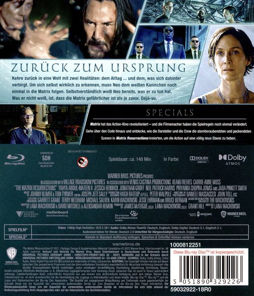 Produktbild: Matrix Resurrections