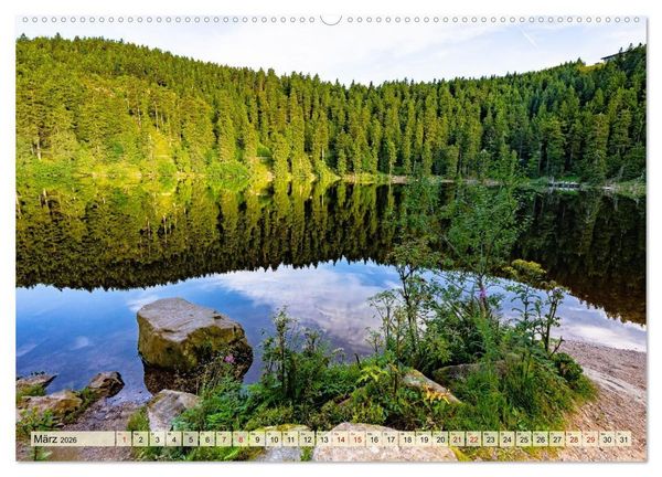 Produktbild: Karseen im Nordschwarzwald (hochwertiger Premium Wandkalender 2026 DIN A2 quer), Kunstdruck in Hochglanz