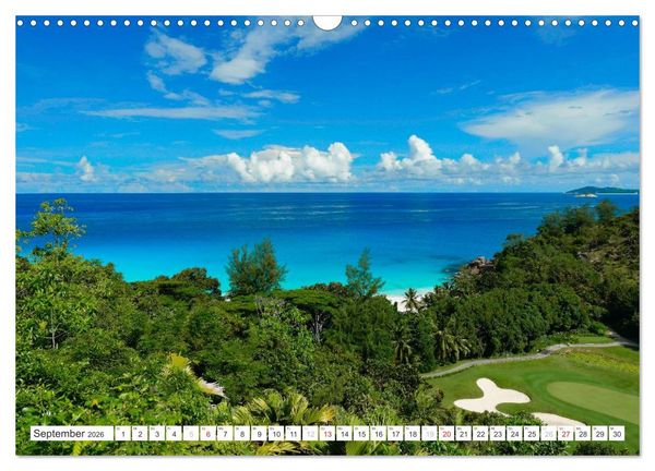 Produktbild: Seychellen - Ein letztes Paradies auf Erden (Wandkalender 2026 DIN A3 quer), CALVENDO Monatskalender