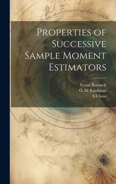 Produktbild: Properties of Successive Sample Moment Estimators