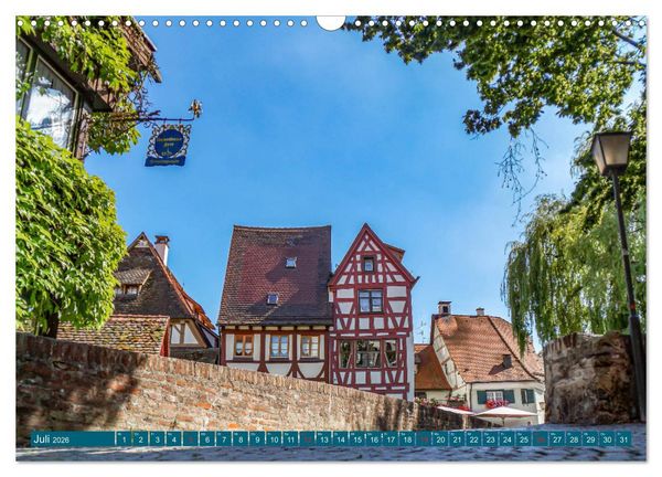 Produktbild: Quer durch Ulm (Wandkalender 2026 DIN A3 quer), CALVENDO Monatskalender